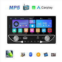 Lecteur MP5 2Din, Carplay, Android Auto, autoradio multimédia, écran 6,86 pouces, Mirror Link, Bluetooth, USB et Type-C, autoradio stéréo