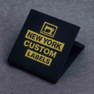 Étiquettes de vêtements en polyester de 40 mm, étiquettes imprimées avec logo, les plus vendues, pour vêtements - Product Image 2