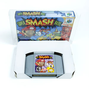 Super Smash <span class=keywords><strong>Bros</strong></span>.-ตลับเกม N64พร้อมกล่อง | สหรัฐอเมริกา NTSC สำหรับระบบ N64 - Product Image 1
