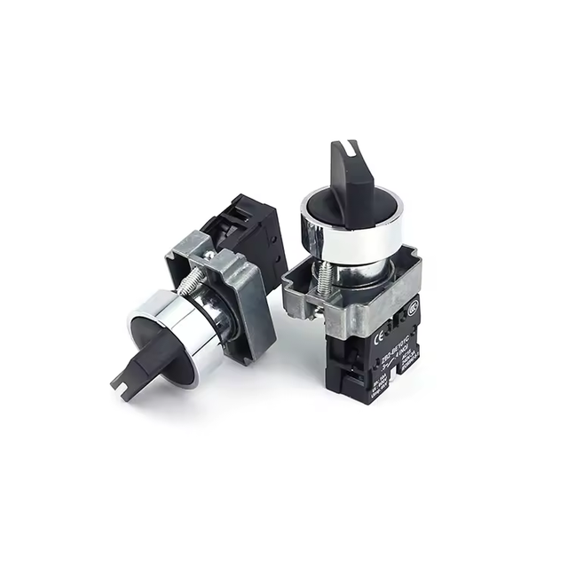 Iehc 22mm Black Automatic Switch 10A Capacity CE IP65 Knob No Touch Button XB2(XB2)-BD21 22 for VW 2 Pin Selector for Box Lights