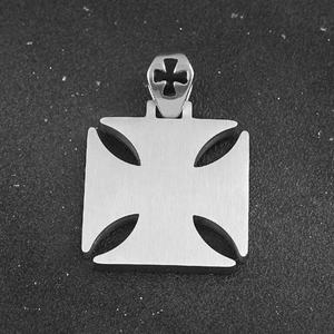 Colliers Croix Pendentifs en Émail, Design en Acier Inoxydable 316L, Breloques Bijoux Religieux, Pendentif Jésus - Product Image 4