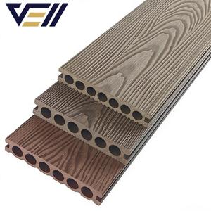 Planches de terrasse en composite WPC durables pour l'extérieur VELL Factory, revêtement de sol BPC écologique, vente chaude, dalles WPC économiques - Product Image 4