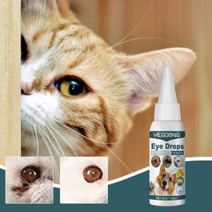 Yegbong vente en gros de gouttes de lavage oculaire pour animaux de compagnie aident à prévenir les symptômes et les infections des allergies oculaires roses et les <span class=keywords><strong>yeux</strong></span> secs - Product Image 4