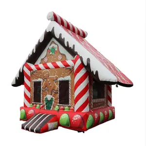Oferta Especial: <span class=keywords><strong>Castillo</strong></span> Inflable Navideño Económico, Material <span class=keywords><strong>de</strong></span> PVC, Certificado CE, Capacidad para 8-10 Personas, Personalizable - Product Image 1