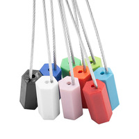 Nouveau design cadenas de sécurité étanche à tirer autobloquant jetable joint de câble en plastique joint de fil métallique