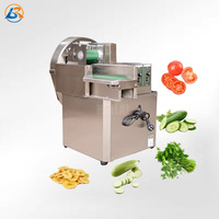 Hoge Kwaliteit Fruit Groente Chopper Snijmachine Citroen Draak Fruit Komkommer Okra Lotus Wortel Aardappel Snijmachine