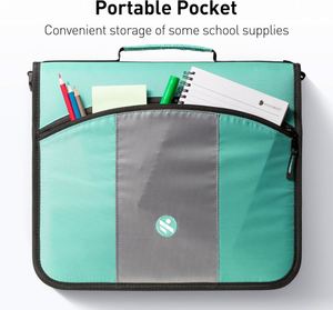 <b>Case</b>-it Factory Organizer Folder Expanding <b>File</b> Organizer With Zipper and Label for Letter A4 <b>Files</b> - Product Image 3