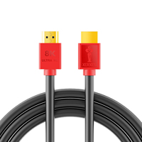 Cable HDMI de Alta Definición 8K para Conexión de TV y PC con Cobre Libre de Oxígeno