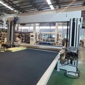 صناعة صينية CNC آلة قطع الفوم بشفرات أفقية وعمودية للفولاذ المطاطي والبولي يوريثان المرن