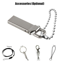 Memoria USB Metálica de Alta Calidad, 8gb 16gb 32gb 64gb 128gb, Venta al Por Mayor, Personalizable, Pendrive, Cle USB, Flash Drive, Fleshka
