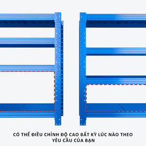 Étagères en acier en gros pour entrepôts, rayonnages industriels, étagères de stockage, rayonnages multi-niveaux, rayonnages modulaires - Product Image 4