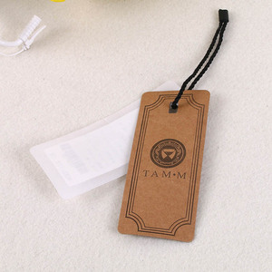 Différents types de cordons <span class=keywords><strong>pour</strong></span> étiquettes suspendues/clips en plastique personnalisés <span class=keywords><strong>pour</strong></span> vêtements/cordons en papier - Product Image 6