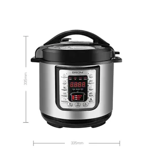 Prensadora eléctrica antiadherente, multiherramienta, fácil de cocinar, 5l