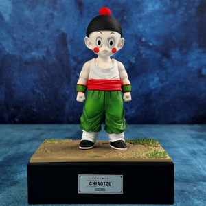 Figura de Acción de <span class=keywords><strong>Chiaotzu</strong></span> de DBZ al por Mayor, Modelo de Anime, Estatua Coleccionable de PVC, Figura de Personaje de Dibujos Animados para Regalo de Fans - Product Image 1