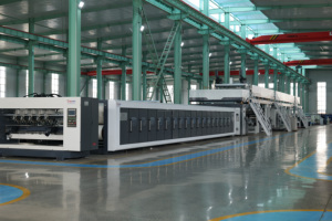 Linea <span class=keywords><strong>di</strong></span> Produzione <span class=keywords><strong>di</strong></span> Cartone Ondulato <span class=keywords><strong>a</strong></span> 3/5/7 Strati <span class=keywords><strong>Serie</strong></span> WJ con Impilatore e Taglierina - Product Image 5