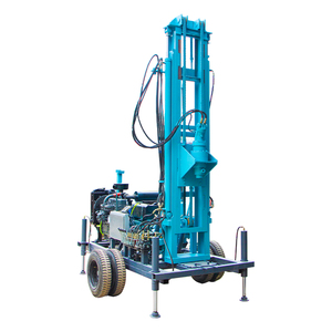 300m Efficient Dual-purpose diesel Hydraulic Well Drilling <strong>Rig</strong> Sold Hot - Product Image 1