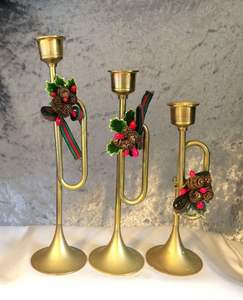 Decorative Deluxe Quality Candle Light Decoration New Design <b>Candelabra</b> Attractive Design <b>Gold</b> Color - Product Image 1