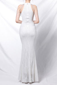 Vente <span class=keywords><strong>en</strong></span> gros 2025 robe de mariée blanche paillettes robes de mariée de luxe fête soirée robe de mariée - Product Image 6