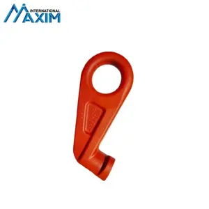 CE Standard 12.5 T W.L.L. High Quality Red Type Shipping Container Crane Hook