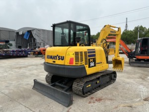 Prix bas à vendre boîte de vitesses utilisée Komatsu PC56 pelle sur chenilles 5 tonnes 6 tonnes mini pelle moteur d'origine japonaise - Product Image 5