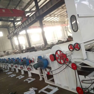 Nueva línea de <span class=keywords><strong>m</strong></span>áquina rasgadora de reciclaje de residuos textiles para abrir trapos componentes de Motor de rodamiento de hilo de algodón residual - Product Image 1