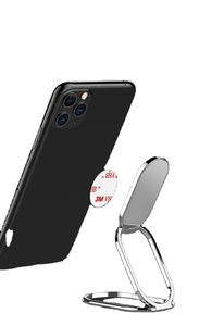 Penyangga Cincin Ponsel, Penyangga Jari, Rotasi 360 Derajat, Pegangan Cincin Ponsel Logam, Penyangga Ponsel Lipat untuk Dudukan Magnetik Mobil - Product Image 5