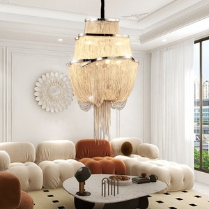 Atlantis lussuosa lampada <span class=keywords><strong>a</strong></span> catena con nappe <span class=keywords><strong>sospensione</strong></span> interna illuminazione <span class=keywords><strong>a</strong></span> <span class=keywords><strong>sospensione</strong></span> per casa soggiorno <span class=keywords><strong>camera</strong></span> <span class=keywords><strong>da</strong></span> <span class=keywords><strong>letto</strong></span> sala <span class=keywords><strong>da</strong></span> pranzo Bar - Product Image 3