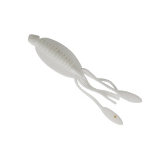 Señuelo de calamar suave de 65 mm y 0,8 g, cebo de silicona para pesca de pez mandarín en agua dulce - Product Image 4
