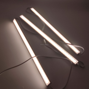 Paquete de 3 Luces <span class=keywords><strong>LED</strong></span> <span class=keywords><strong>con</strong></span> Sensor de Movimiento PIR para Debajo del Gabinete, <span class=keywords><strong>Enchufe</strong></span> USB, 4 Modos de Sensor de Tiempo, Barra de Luz de Aluminio, Kit de Luces para Gabinetes de <span class=keywords><strong>Cocina</strong></span> - Product Image 2