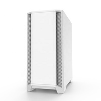 Full-View Dual Tempered Glass Mid Tower coque pour ordinateur atx Filtres à poussière magnétiques coque pour ordinateur PC étui pour gamer