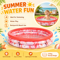 Piscine gonflable portable hors sol pliable pour usage extérieur – Vente en gros