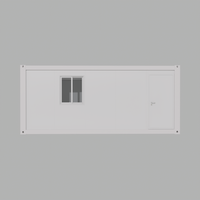 Vente Directe Conteneur en Acier 20ft 40ft Maison Préfabriquée Extensible Cuisine Salon Maison Mobile de Luxe Entrepôt