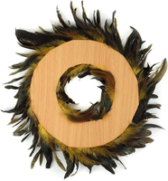 Großer Blumen-Schaumstoff-Girlanden-Cocktail-Feder-Weihnachtskranz für Zuhause, Außenbereich, Wanddekoration, Hochzeitsfeier, Dekoration, Ornament-Zubehör