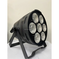 7x50w Blanc et Blanc Chaud Double Couleur Dmx Stage LED Cob Par Light