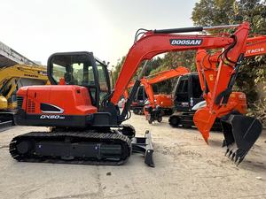 Miniexcavadora Hidráulica Usada Doosan DX60 de 5.5 Toneladas en Excelentes Condiciones, Motor Yanmar, Modelo 2024, Segunda Mano de Corea - Product Image 2