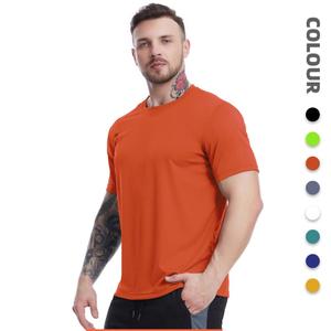 Camiseta unisex de alta calidad personalizada OEM/ODM, ropa de calle con hombros caídos, logotipo estampado, diseño en blanco, camiseta personalizada de cuello corto - Product Image 1