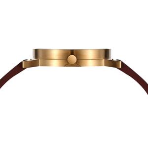 Delle donne in oro rosa orologi in pelle bianca di marca etichetta personalizzata <span class=keywords><strong>orologio</strong></span> - Product Image 4