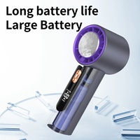 Ventilateur portable mini climatiseur USB rechargeable T-03 avec contrôle de la vitesse du vent pour voiture, voyage et extérieur