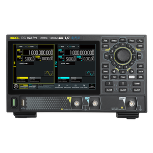 Generador de Funciones/Formas de Onda Arbitrarias RIGOL DG922 Pro- 200MHz, 2 Canales, Pantalla Táctil TFT a Color de 7 Pulgadas - Product Image 1