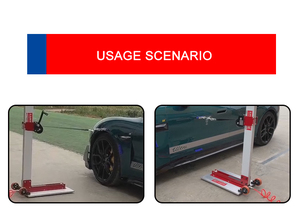 FUNISI LT400 Sistema ligero para tirar de abolladuras Herramienta de reparación de carrocerías de automóviles con base de aluminio para uso en taller automático Fuerza de tracción máxima - Product Image 5