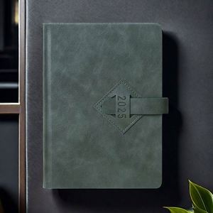 A5 New Design Diary Hardcover PVC Planner Printed <b>Journal</b> Multifunction Agenda with PU Strap Closure Gift - Product Image 2