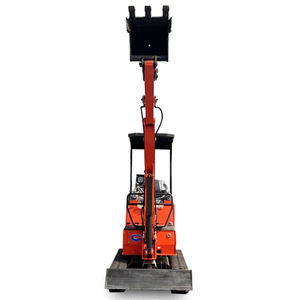 Mini excavadora sobre orugas con motor diésel con múltiples accesorios a la venta - Product Image 4