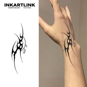 INKARTLINK - <span class=keywords><strong>Tatuajes</strong></span> Adhesivos de Jugo de Larga Duración (15 Días), Resistentes al Agua, Semipermanentes, para el Cuerpo, para Brazos, Suministro al por Mayor - Product Image 1