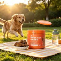 OEM/ODM Sulfate de chondroïtine pour animaux de compagnie, supplément de calcium en particules molles pour les articulations des chats et des chiens, comprimés à mâcher pour les articulations de la hanche