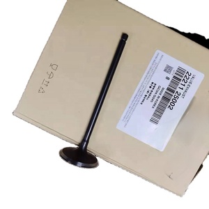 Válvula de motor 2221225002 222122B000 2221133000 222122E000 Válvula de escape Piezas de automóvil Válvula de escape de admisión para automóvil coreano - Product Image 1