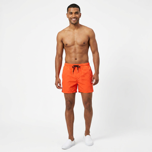 Livraison DDP haute qualité séchage rapide impression Logo maillots de bain Shorts hommes grande taille 90% Polyester solide Shorts de bain - Product Image 1