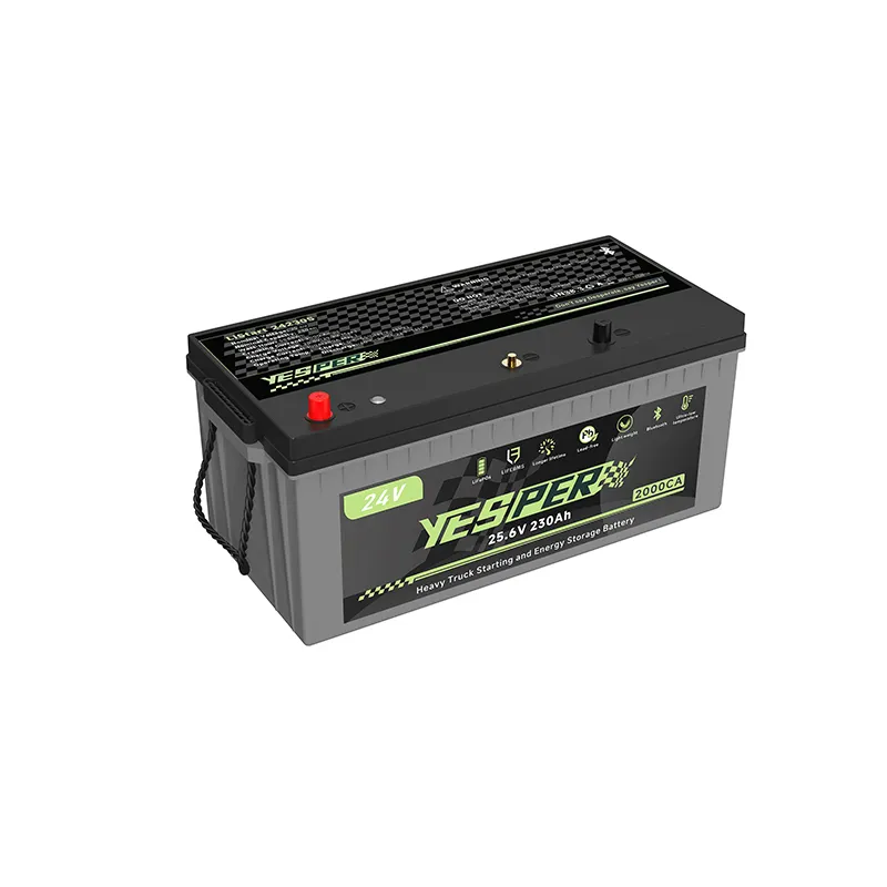 YESPER New Design High Power Light Weight Truck lithium Battery With Additional Parking AC