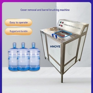 Máquina Semiautomática para Desencapsular y Cepillar Botellas de 5 Galones para Producción de Agua - Product Image 5