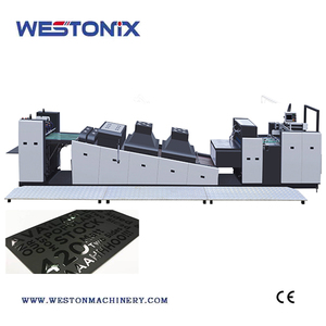 Machine de vernissage UV à points micro-vernissage entièrement automatique WESTONIX SJUV800A <span class=keywords><strong>pour</strong></span> feuilles entières - Product Image 1