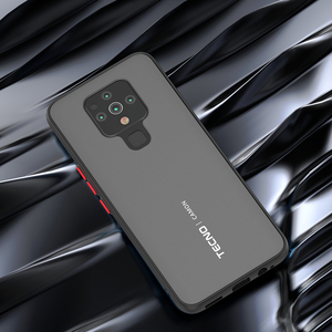 Custodia per telefono <span class=keywords><strong>Tecno</strong></span> <span class=keywords><strong>Camon</strong></span> 40 sottile antiurto con cover posteriore in PC micro-opaco traslucido a colori a contrasto e bordo morbido in TPU - Prezzo di fabbrica - Product Image 2